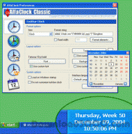 AlfaClock screenshot